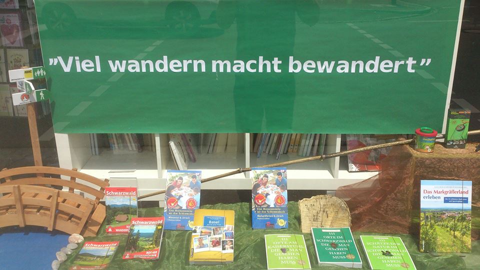 Schaufenster der Buchhandlung Merkel Grenzach
Wandern
Regional