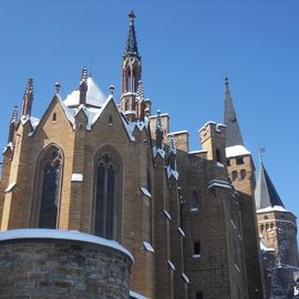 Winterwunderbauwerk auf dem Hohenzollern