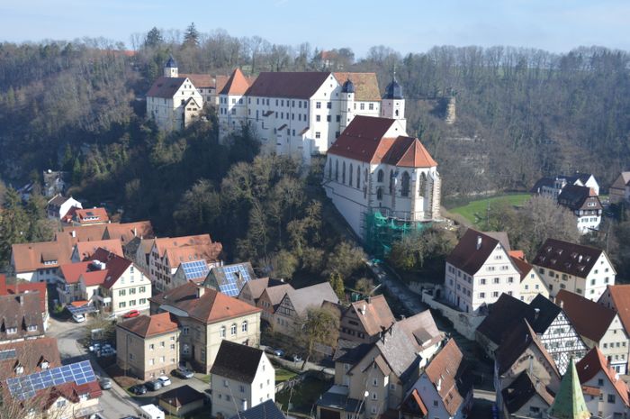 Kirche vorne, Schloss hinten