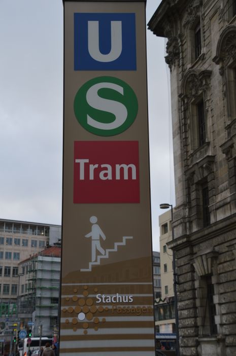 Tram am Stachus...