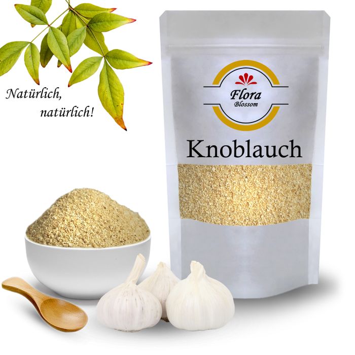 Knoblauch Online Kaufen auf www.shop-flora.com Gewürze, Kräuter Safran und mehr!