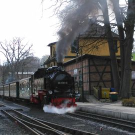 Rasender Roland Rügensche Bäderbahn in Ostseebad Göhren