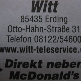 Teleservice Witt - Erich Witt 