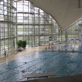 Das Schwimmbad im Olympiapark München mit tollem Sportschwimmbecken !  !  ! 