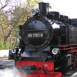 Rasender Roland Rügensche Bäderbahn in Ostseebad Göhren