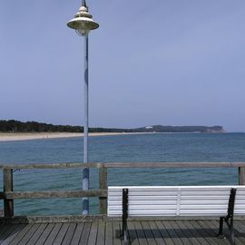 Bernsteinpromenade & Seebrücke in Ostseebad Göhren