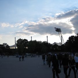 Coubertinplatz im Olympiapark in München
