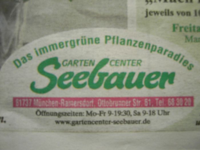 Nutzerbilder Gartencenter Seebauer KG