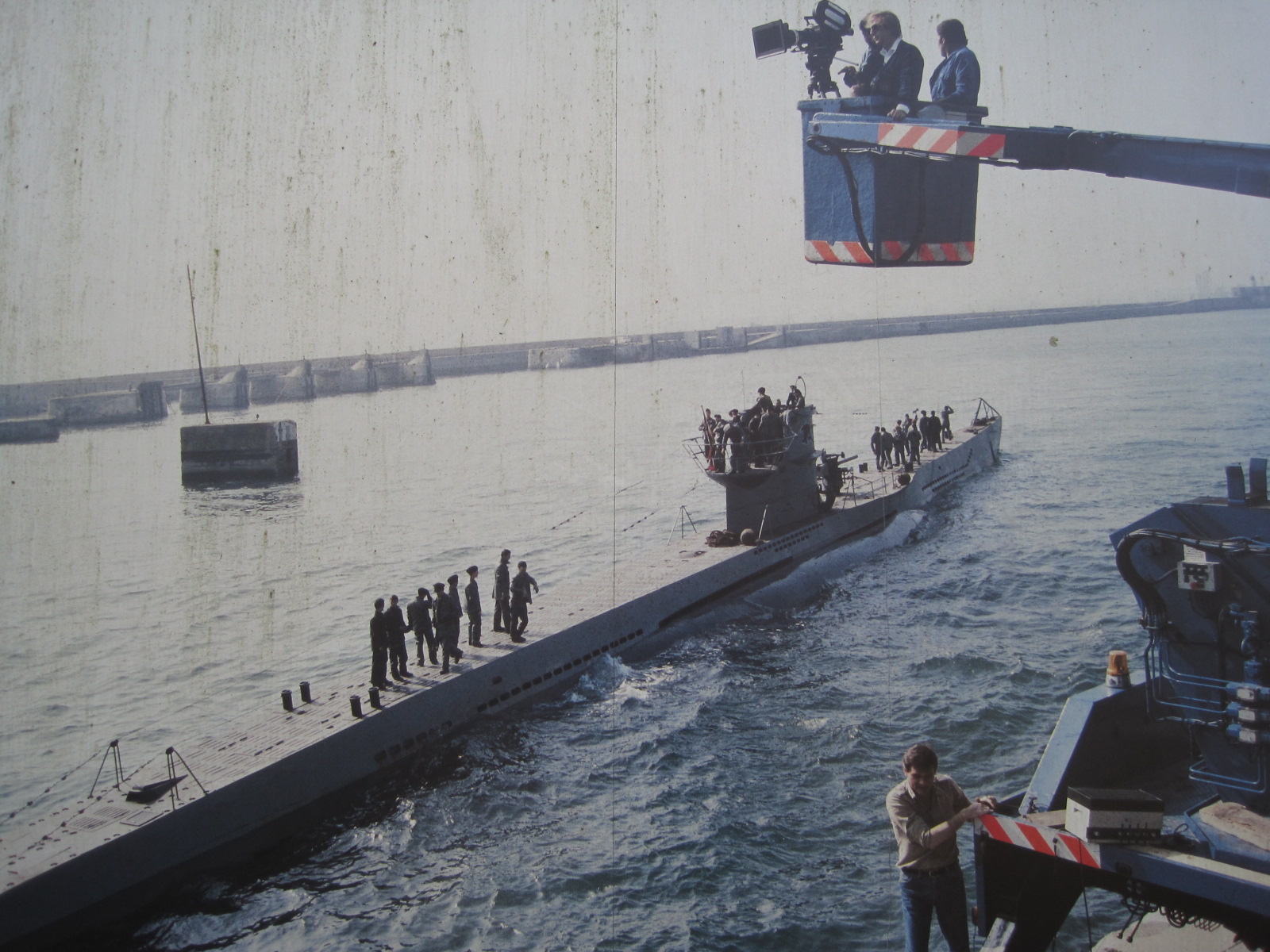 Dreharbeiten vom U - Boot