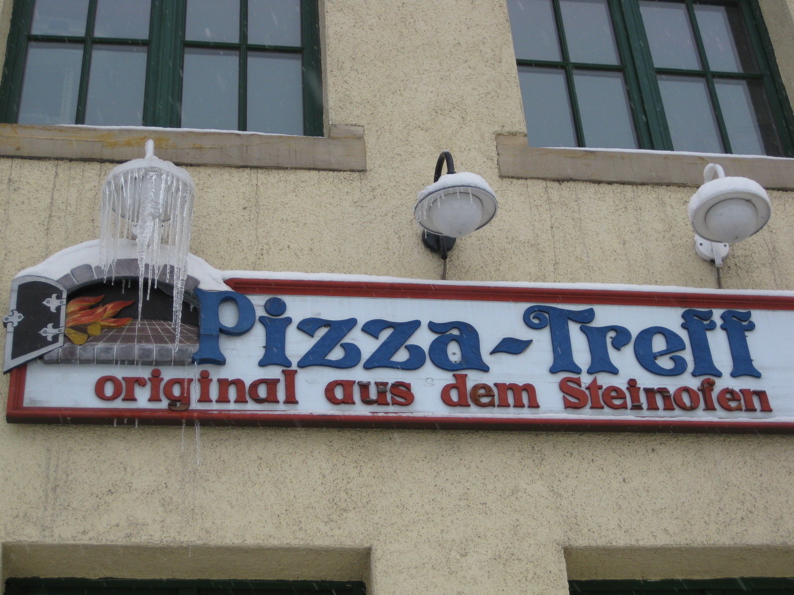 Pizza-Treff im Bahnhof Wernigerode