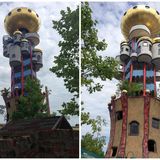 Kuchlbauer Hundertwasserturm in Abensberg