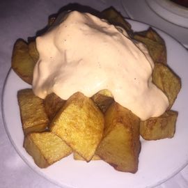 Kartoffeln mit Cocktailsauce
