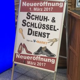 Schuh- & Schlüsseldienst im V-Markt in München