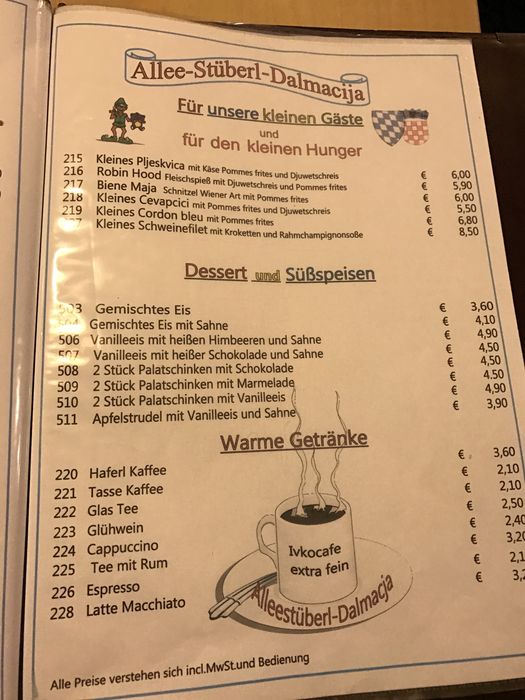 Nutzerbilder Allee Stüberl Dalmacija Gastronomie