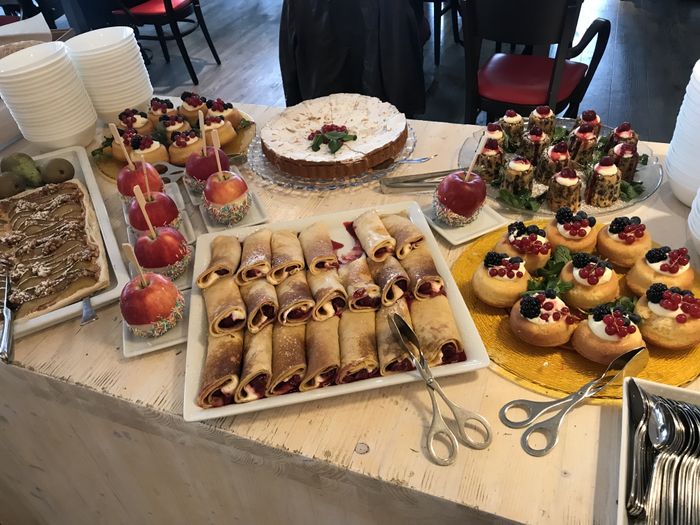 Desserts beim Brunch am 05.11.2017