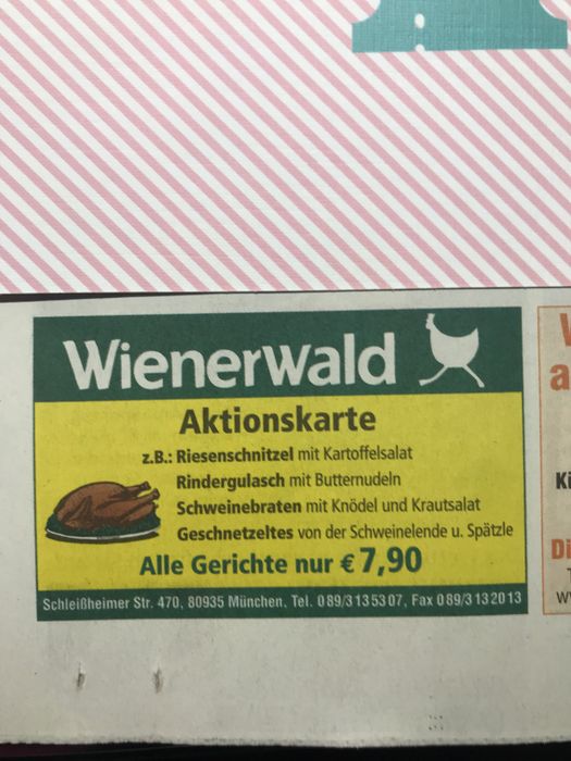 Nutzerbilder Gaststätte Wienerwald
