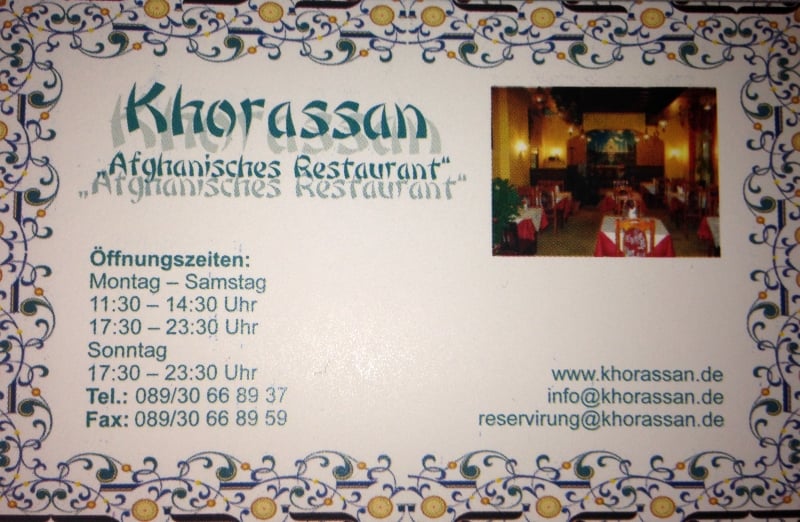 Bild 8 Khorassan Afghanisches Restaurant in München