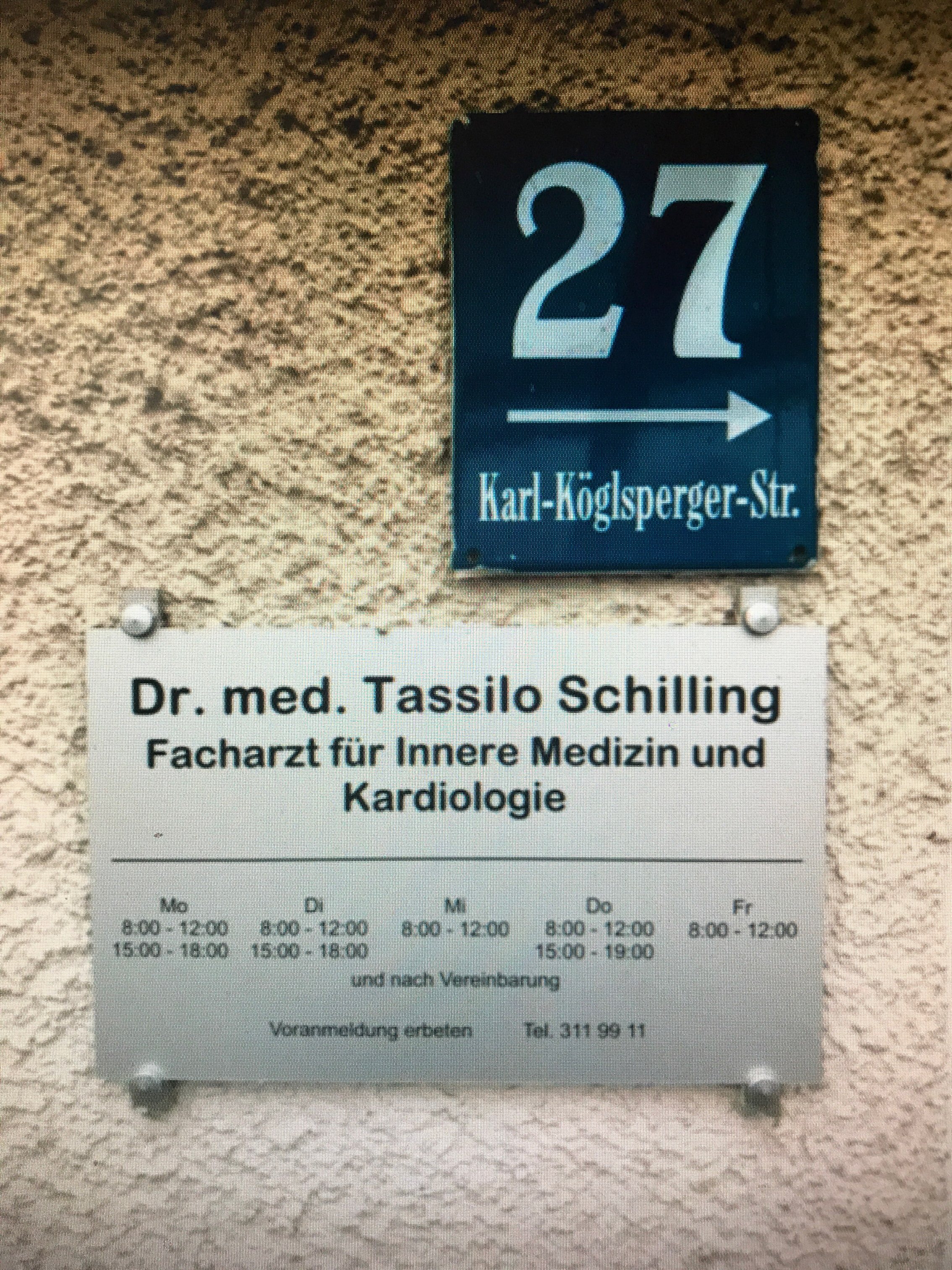 Bild 1 Dr.med. Tassilo Schilling in München