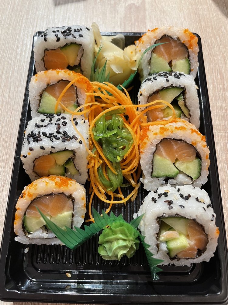 Sushi To Go, sehr gut gefüllt, frisch und lecker