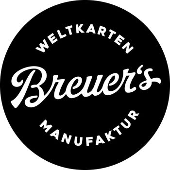 Logo von Breuers Weltkarten Manufaktur in Wildeshausen