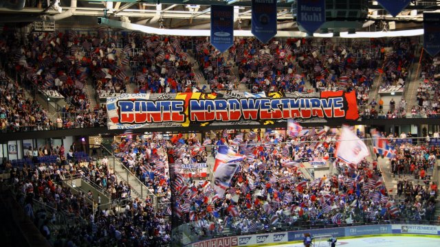 Sap Arena - Choreo der Adlerfans