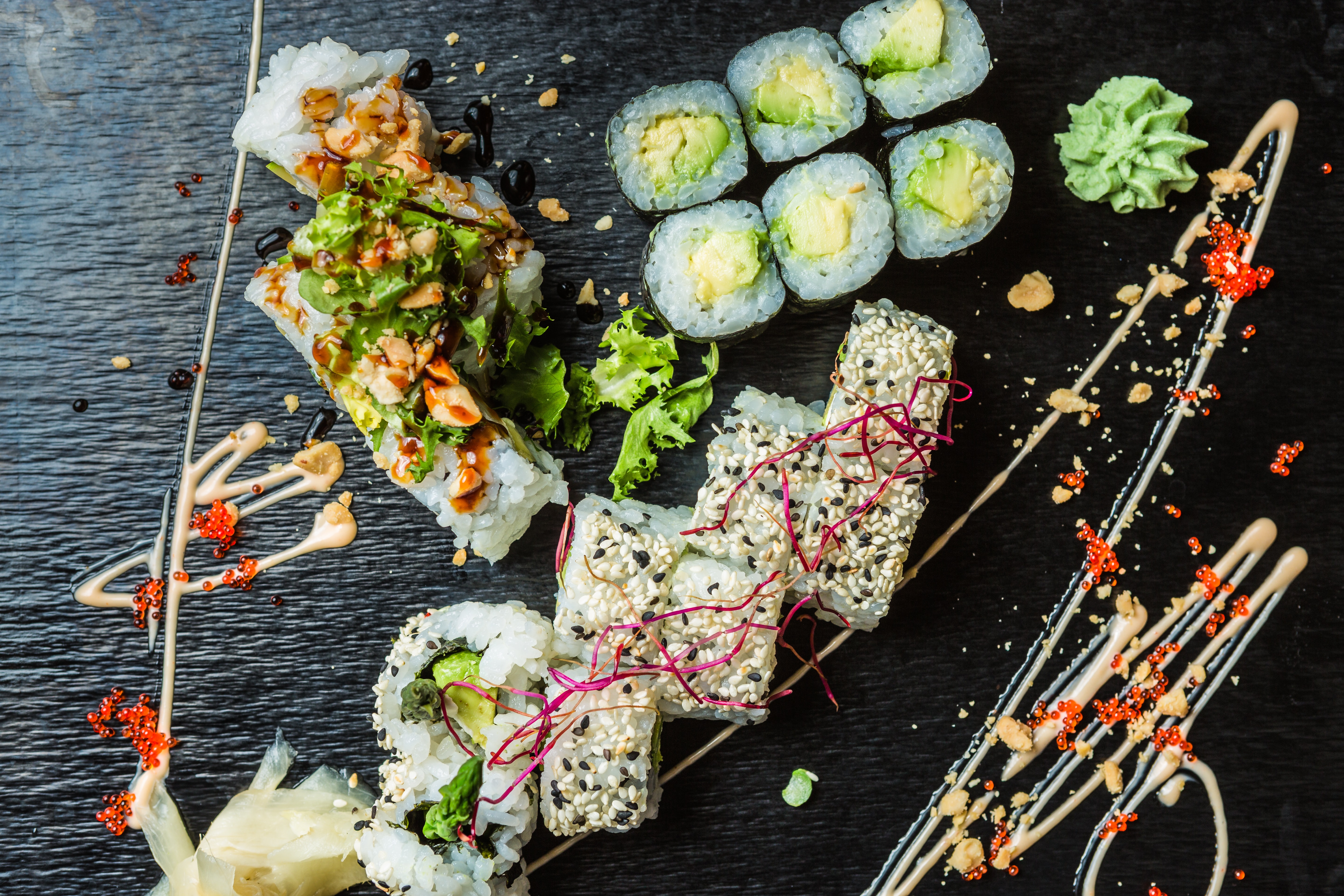 Mixed Sushi, Maki und Inside Out