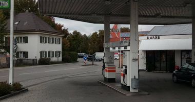 Deimel Tankstelle in Wartenberg in Oberbayern