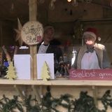 Weihnachtsmarkt-Christkindlmarkt am Bavariapark in München