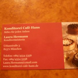 Cafe Hans Konditorei in München