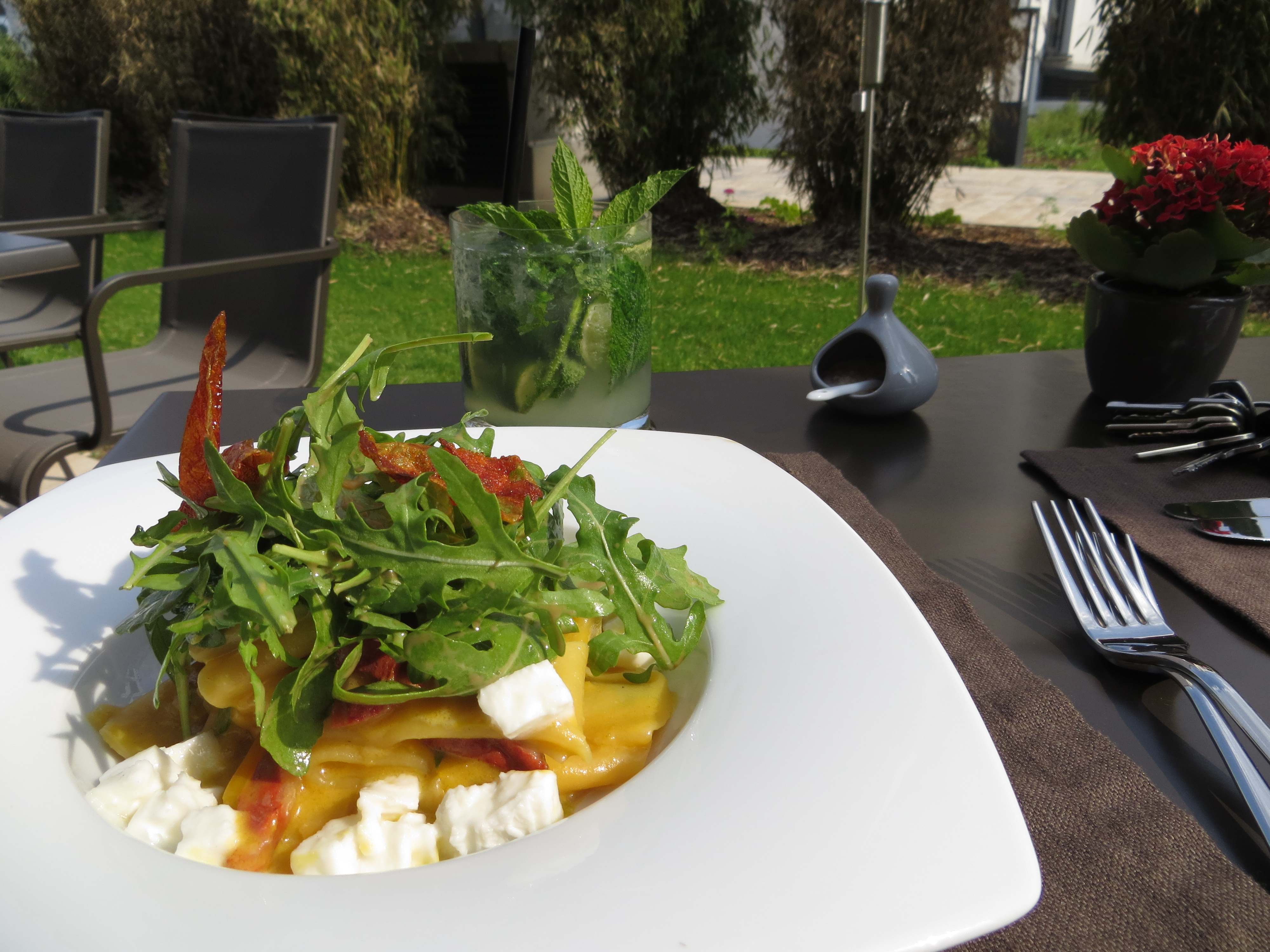 Sehr vorzügliche Pappardelle Chortizo für 12,60