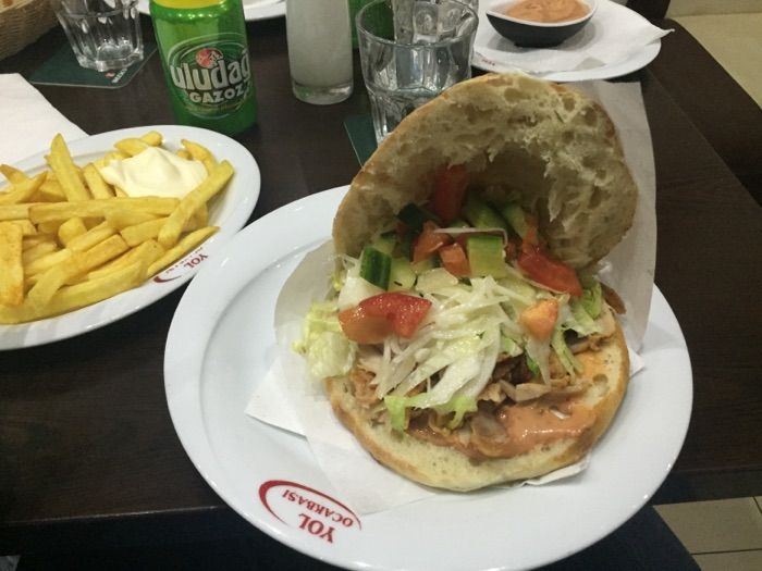 Döner Pita im Sparmenü