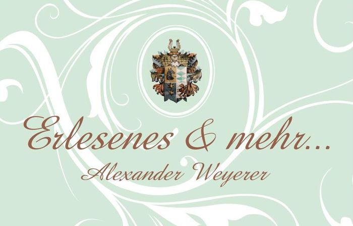 Nutzerbilder Weyerer Alexander, Erlesenes & mehr...