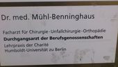 Nutzerbilder Mühl-Benninghaus D. Dr. Chirurg-Unfallchirurg Durchgangsarzt