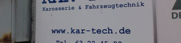 Bild zu KAR-TECH GmbH Karosserie- u. Fahrzeugtechnik