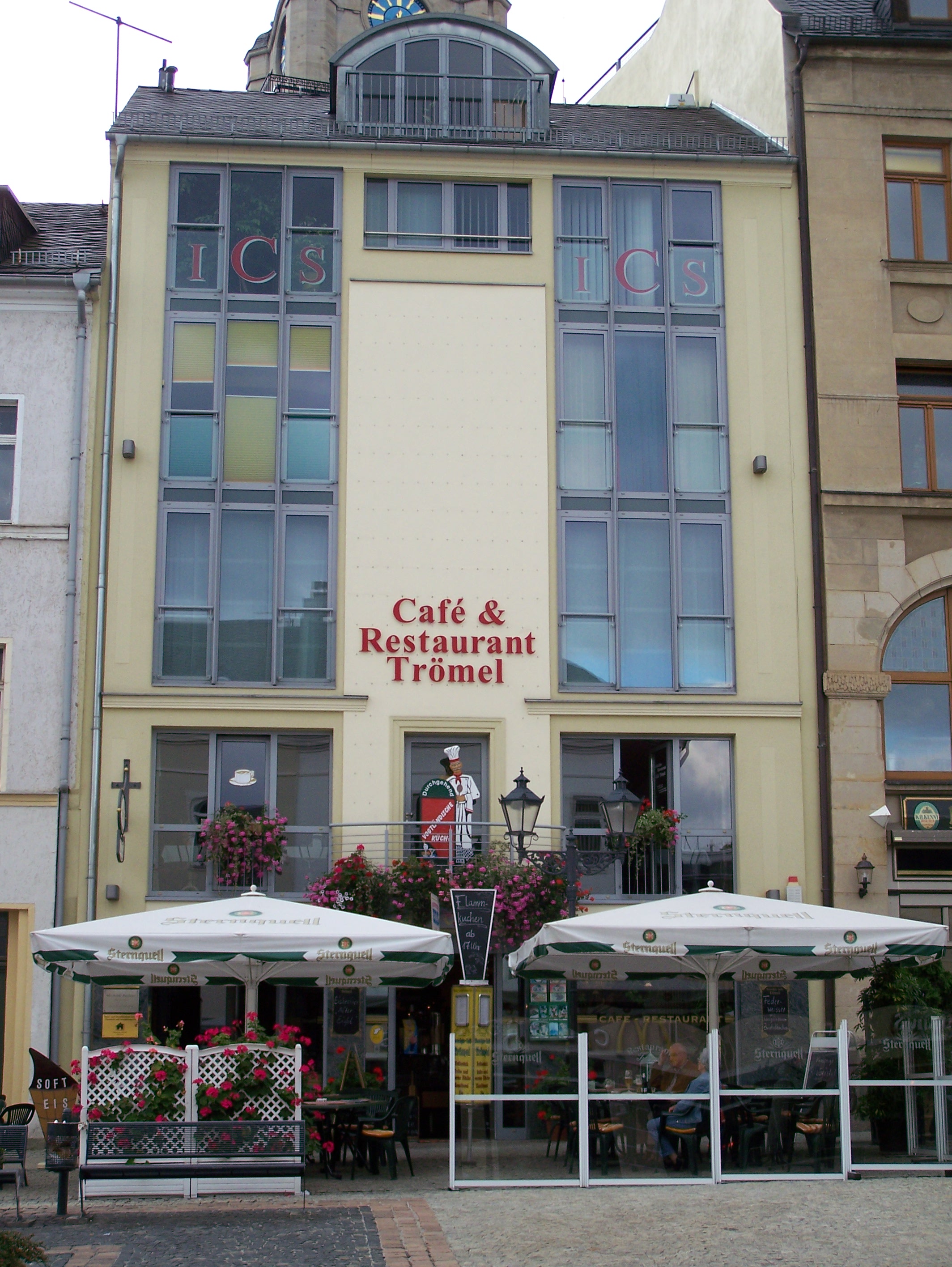 Cafe Trömel von außen!!!