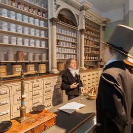 Szene aus der Dauerausstellung WirRheinländer 
Foto: LVR-Freilichtmuseum Kommern, Hans-Theo Gerhards
