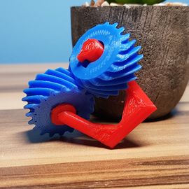 Demonstrator aus dem 3D-Drucker