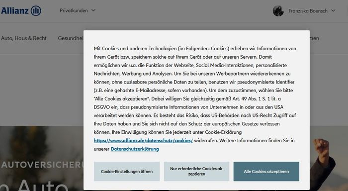 Allianz Versicherung Franziska Boensch Generalvertretung
