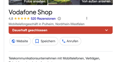 Vodafone Shop in Pulheim