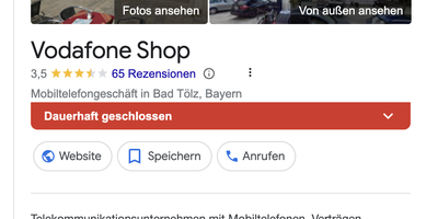 Vodafone Shop in Bad Tölz
