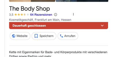 The Body Shop in Frankfurt am Main