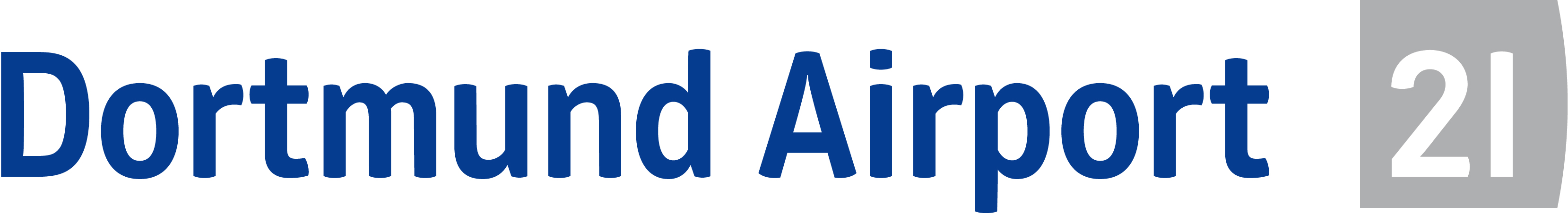 Das Logo des Dortmund Airport.