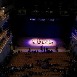 Konzertsaal in der Pause