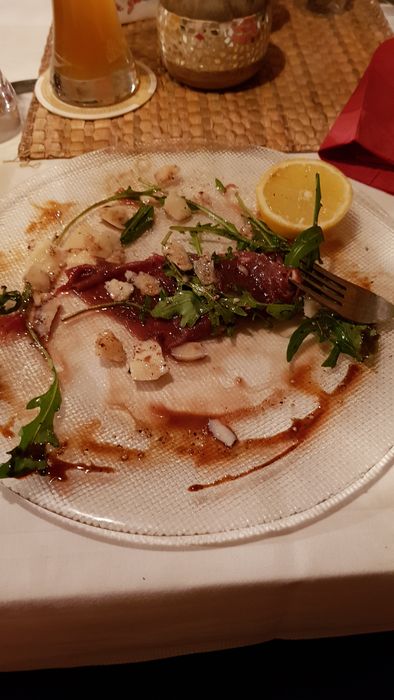 aufgetautes Carpaccio ungenießbar