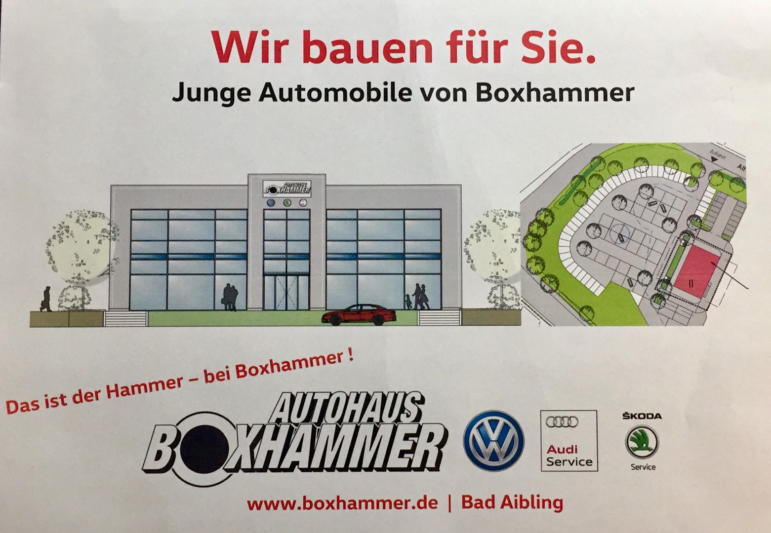 Bild 1 Autohaus Boxhammer VW-Audi-Skoda in Bad Aibling