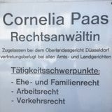 Kanzlei Rechtsanwältin Cornelia Paas in Langenfeld im Rheinland