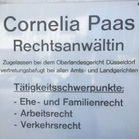 Bild zu Kanzlei Rechtsanwältin Cornelia Paas