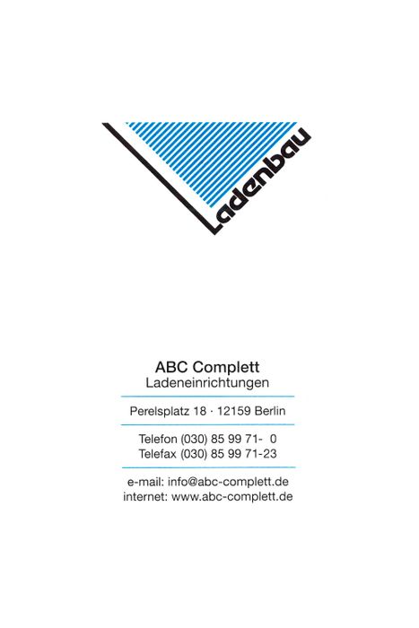 ABC COMPLETT Ladeneinrichtung + Planung