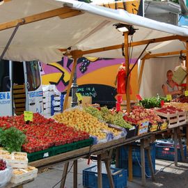 Wochenmarkt Winterfeldtplatz - Schöneberg in Berlin