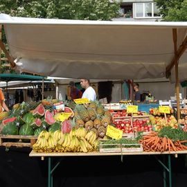 Wochenmarkt Winterfeldtplatz - Schöneberg in Berlin